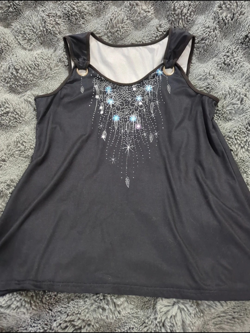 Women’s Black Sleeveless Top